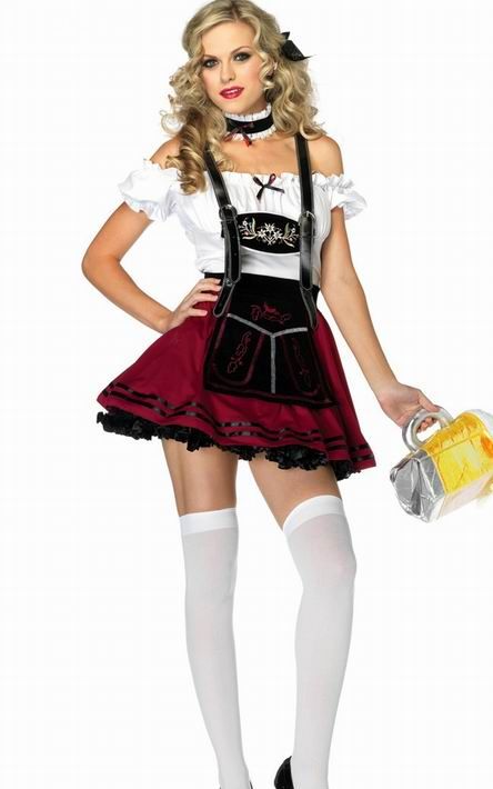 F1062 Beauty sexy Beer wench costume